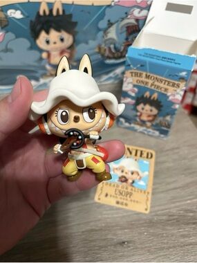100% AUTHENTIC POP MART The Monsters x One Piece Series Figures - Usopp